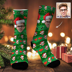 Foto Calcetines Personalizados de árbol de Navidad