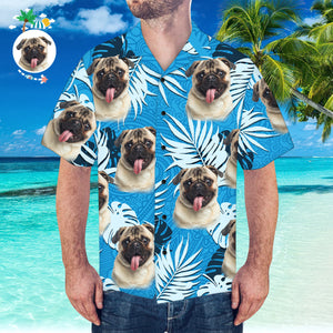 Camisa Hawaiana De Cara Personalizada Camisa Hawaiana Personalizada Camisa Hawaiana De Playa De Verano - MyFaceSocksMX
