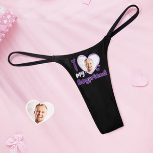 Cara Personalizada En Ropa Interior De Mujer Tangas Panty Regalos De San Valentín Para Ella - MyFaceSocksMX