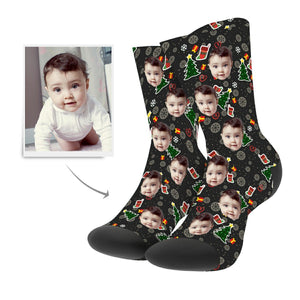 Christmas Custom Tree Hero Socks - Myfacesocks
