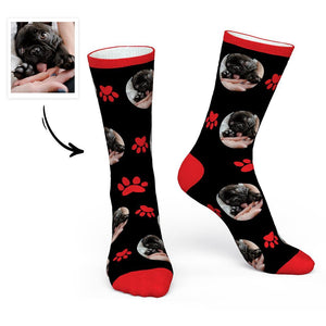 Calcetines de foto personalizados Calcetines para perros