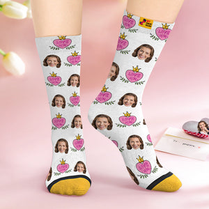 Calcetines Personalizados Para La Cara Regalos Personalizados Para El Día De La Madre Calcetines Impresos Digitales En 3d Love Mom - MyFaceSocksMX
